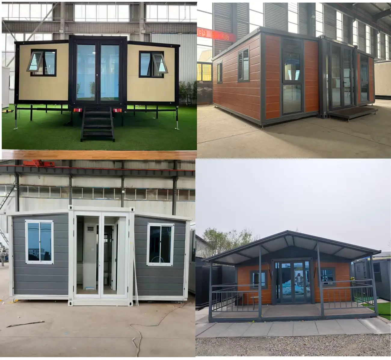 prefab cabin camp building solution compared with tent and RV camp structures