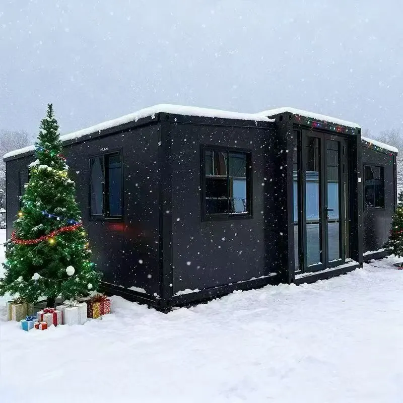 40ft expandable modular container home-Support customization