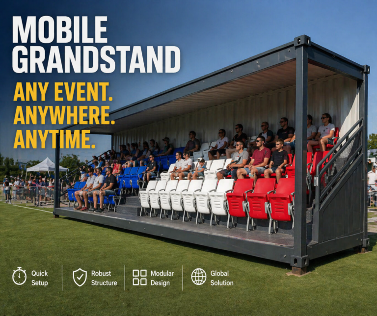 container grandstand feature