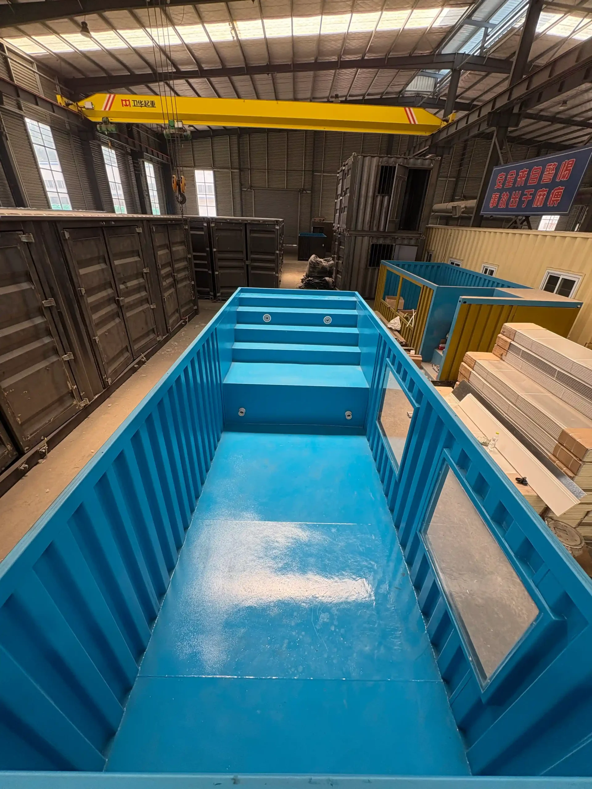 20ft 40ft Custom Container pool for exporting - Bild 9