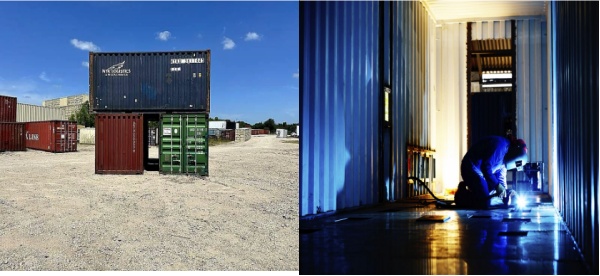 To build a personal DIY container office, you first need to purchase containers from a container yard and then weld and fabricate them yourself.