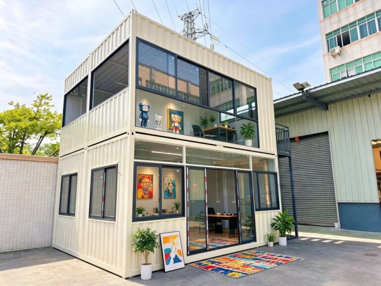 Double container office display