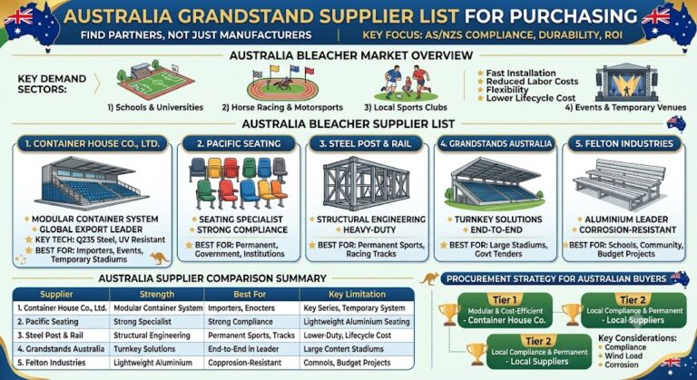 Australia-Grandstand-Supplier-List introduce