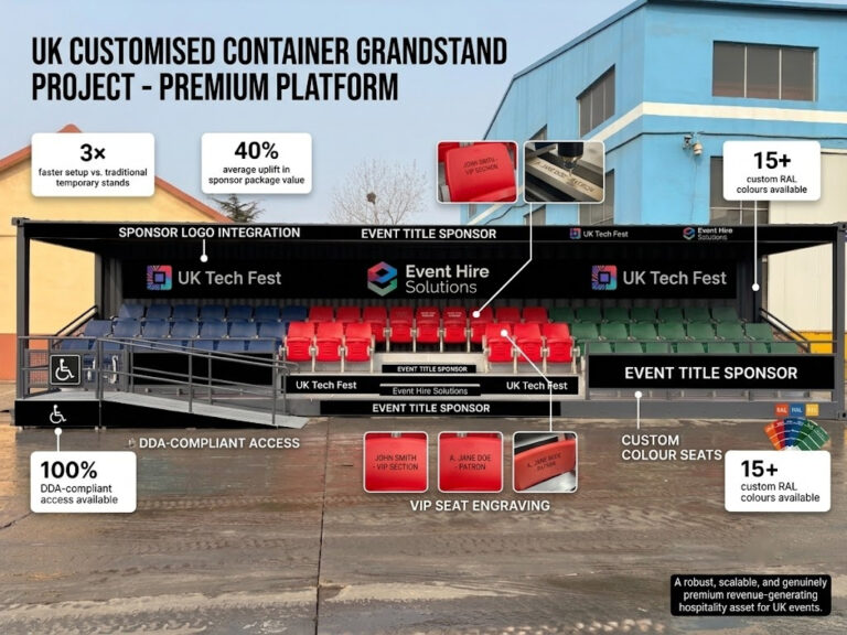 uk container grandstand project introduce